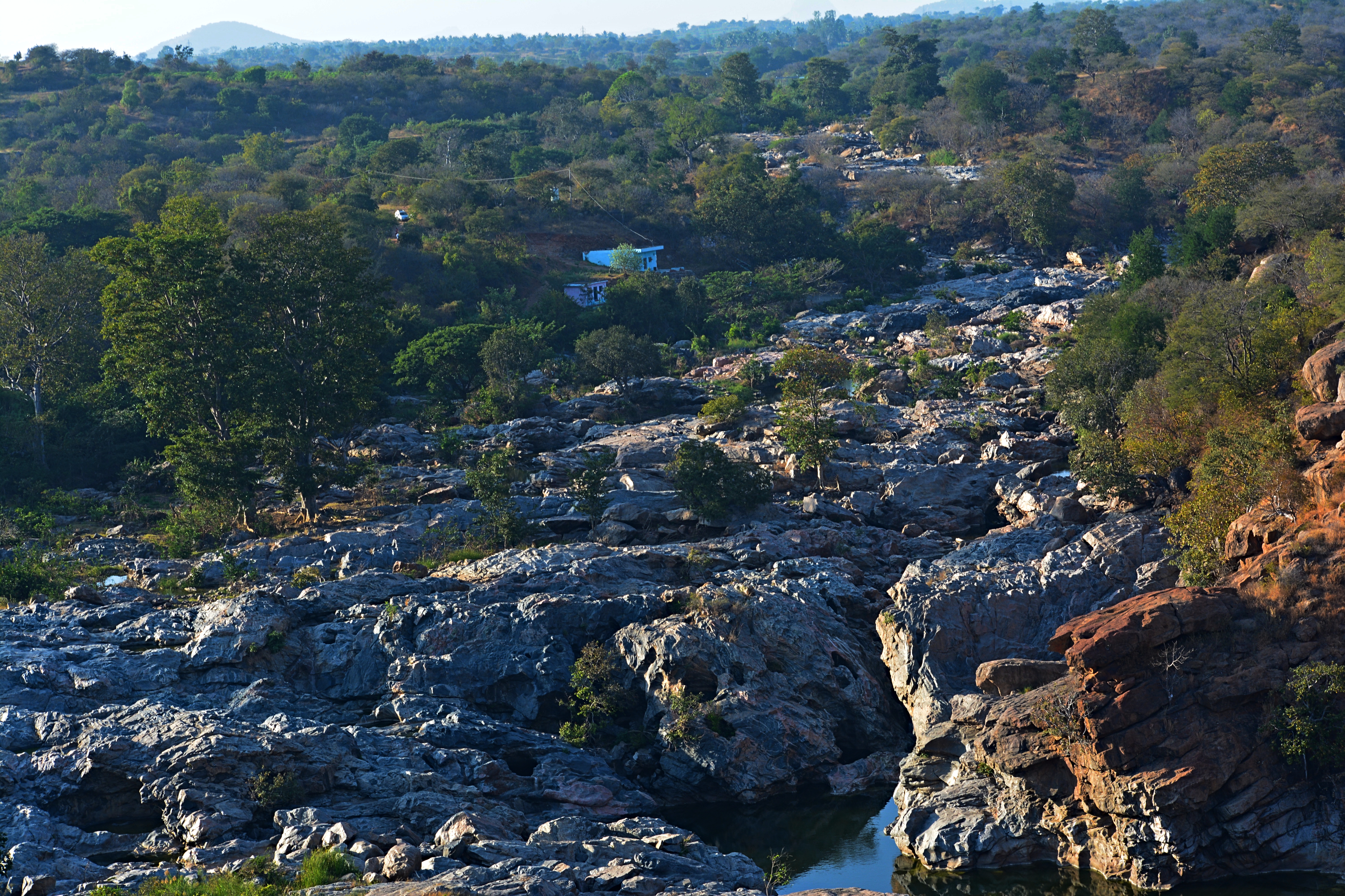 Chunchi Falls near Mekedatu Sangama